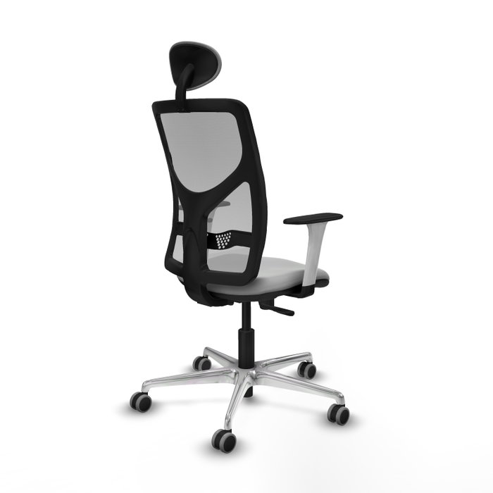 PIQUERAS Y CRESPO Silla de oficina Motilla con mecanismo Sincro, Gris PIQUERAS Y CRESPO Silla de oficina Motilla con mecanismo Sincro, Gris