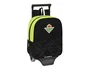 Safta Mochila con carro Real Betis Balompié Negra y Verde Lima