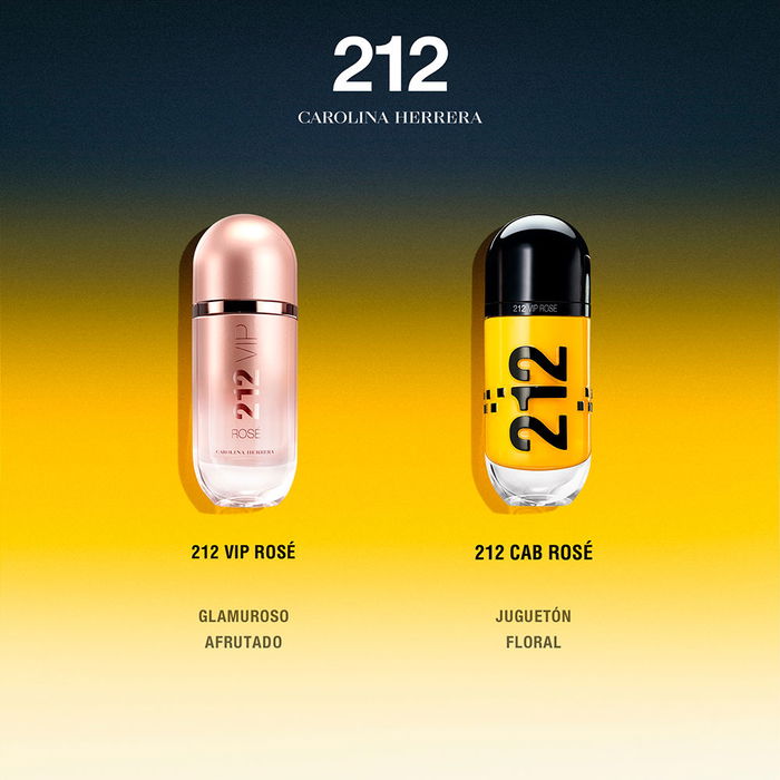 Carolina Herrera 212 VIP ROSÉ 212 CAB edp vapo ed. lim. 80 ml Eau de Parfum para Mujer
