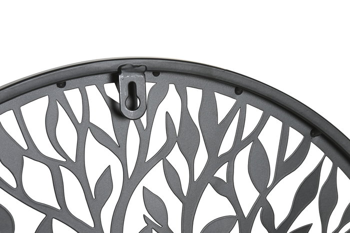 DKD Home Decor Decoración de Pared Metal Árbol Gato Surtido de 4
