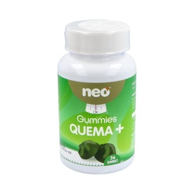 NEO Quema+ Gummies 36 Gominolas Vinagre de Sidra de Manzana y Cromo Veganas Sabor Manzana NEO Quema+ Gummies 36 Gominolas Vinagre de Sidra de Manzana y Cromo Veganas Sabor Manzana