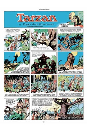 Yermo Ediciones Y Publicaciones, S.L. Tarzán: 1931-1937: Las páginas dominicales