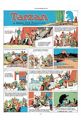 Yermo Ediciones Y Publicaciones, S.L. Tarzán: 1931-1937: Las páginas dominicales