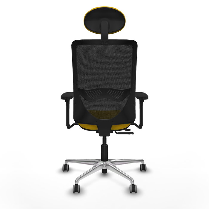 PIQUERAS Y CRESPO Silla de oficina Zulema con mecanismo Sincro/Traslack, Amarillo y Negro PIQUERAS Y CRESPO Silla de oficina Zulema con mecanismo Sincro/Traslack, Amarillo y Negro