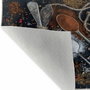 Conceptum Hmnt536 Alfombra de Pasillo 80 x 300 cm, Poliéster, Diseño Tejido Impresión Digital 3D, Antideslizante, Lavable a Máquina, Suave y Duradera