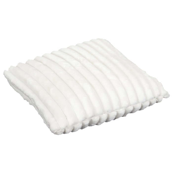 Home Deco Factory Cojín 40x40 cm Franela Acanalada Cocooning