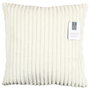 Home Deco Factory Cojín Franela Acanalada Poliéster 40x40 cm Cocooning