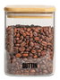 Quttin Tarro Boro Cuadrado Bambú 10 x 11 cm (12 Unidades)