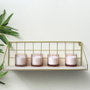 Home Deco Factory Estante 45X15 Dorado