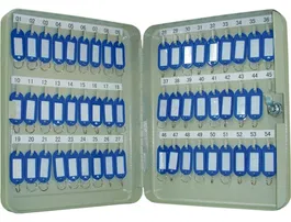 Q-connect Armario Metálico Portallaves para 54 Llaves 300x240x60 mm