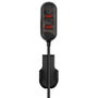 Be Mix Cargador Coche 4 en 1 con 4 Puertos USB (2 USB-A, 1 USB-C, 1 Extra) y Cable 1.5m para Smartphone, Tablet y GPS