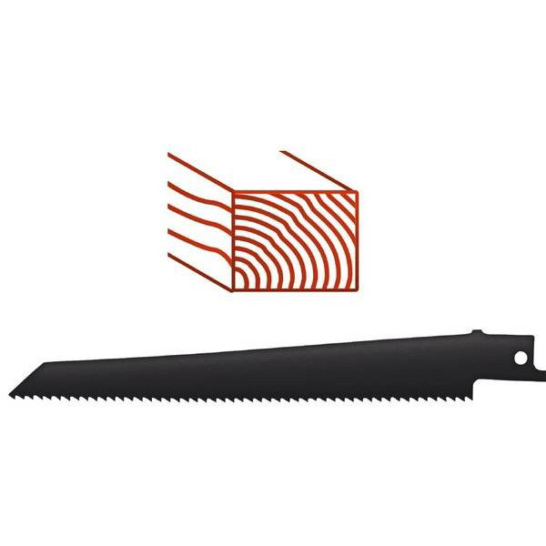 Einhell TE-AP 18 Li PXC Solo Sierra de sable a batería, Negro, Rojo, 2,2 cm altura de golpe, 10 cm profundidad corte madera