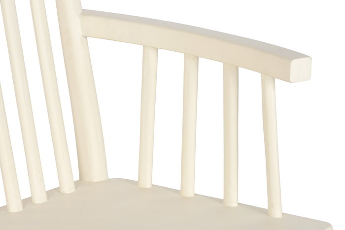 DKD Home Decor Banco Mango MDF Crema
