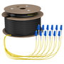 EFB Elektronik Cable de fibra óptica OS2 12x LC-LC 50m O8342S50OS2