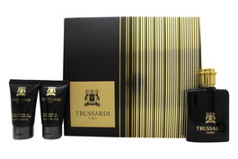 Trussardi Uomo Gift Set 50ml EDT + 30ml Aftershave Balm + 30ml Shower Gel