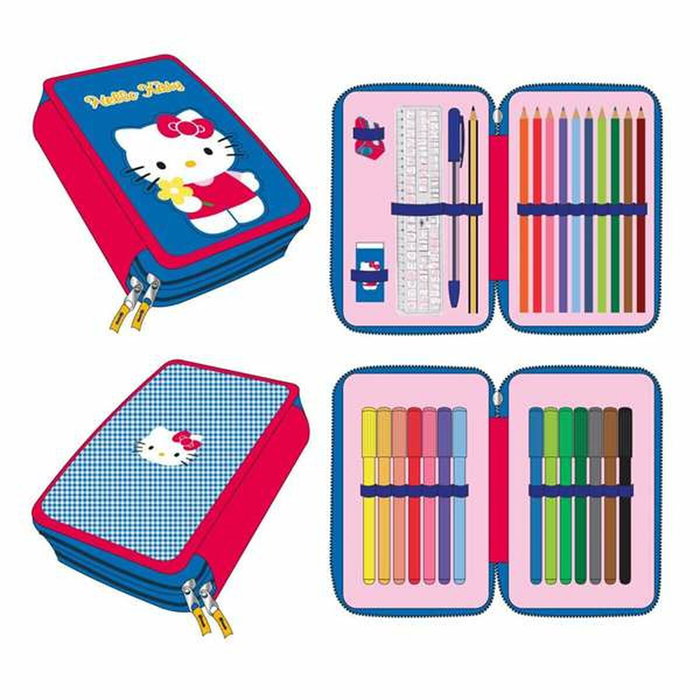 Cerdá Plumier Hello Kitty con Accesorios Azul Cerdá Plumier Hello Kitty con Accesorios Azul
