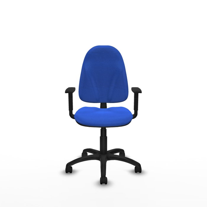 PIQUERAS Y CRESPO Silla de oficina Algarra Azul con Brazos 1D PIQUERAS Y CRESPO Silla de oficina Algarra Azul con Brazos 1D