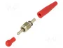 LAPP Conector de fibra óptica FSMA para transferencia de datos