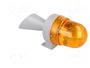 WERMA Señalizador Luminoso y Sonoro Naranja 24V AC/DC
