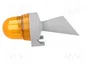 WERMA Señalizador Luminoso y Sonoro Naranja 24V AC/DC