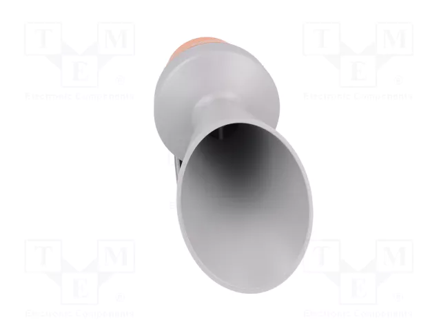 WERMA Señalizador Luminoso y Sonoro Naranja 24V AC/DC