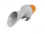 WERMA Señalizador Luminoso y Sonoro Naranja 24V AC/DC