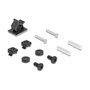 DeLOCK 81553 Caja de distribución de metal negra