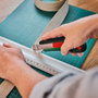 Bosch Juego de 10 hojas desprendibles de 18 mm con estuche