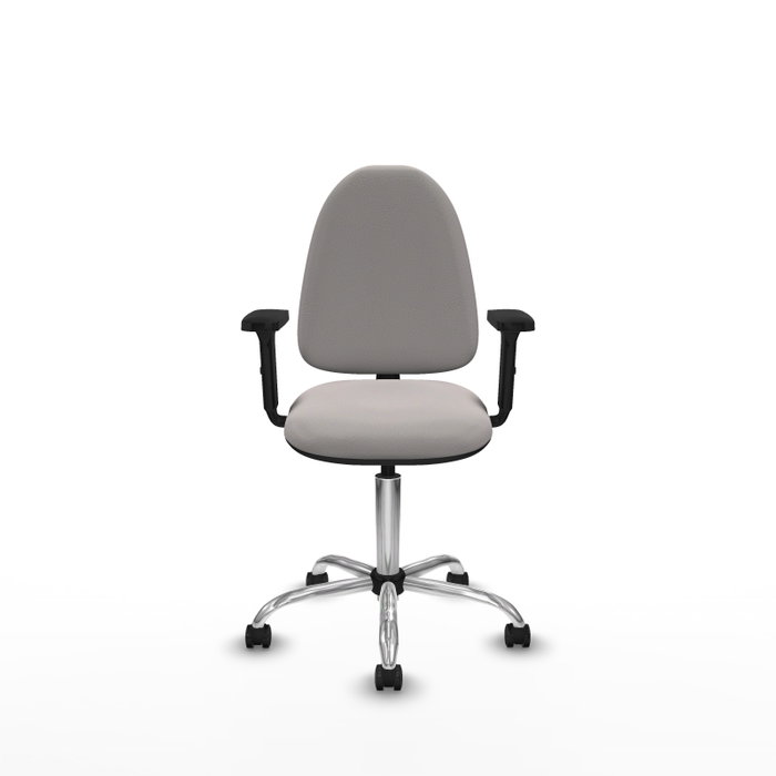 PIQUERAS Y CRESPO Silla de oficina Aýna Blanca con Brazos 2D PIQUERAS Y CRESPO Silla de oficina Aýna Blanca con Brazos 2D