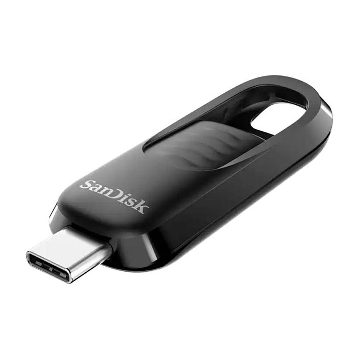 Sandisk SDCZ480-256G-G46 Memoria USB Tipo C 256 GB, USB 3.2 Gen 1, 400 MB/s Lectura, Slider, Negro