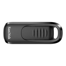 SanDisk Ultra Slider USB-C 256 GB - Memoria Flash USB 3.2 Gen 1, Lectura 400 MB/s, Conector Retráctil, para Ordenador y Tableta