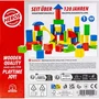 Heros HÉROES Bloques de construcción de madera de colores - 100% FSC - 50 piezas - Para mayores de 1 año