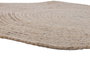 DKD Home Decor Alfombra de Lana y Yute Trenzada a Mano 120x120x1 cm