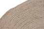 DKD Home Decor Alfombra de Lana y Yute Trenzada a Mano 120x120x1 cm