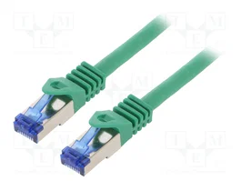 LOGILINK Patch cord Cat 6a S/FTP de 15m verde
