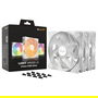 be quiet! LIGHT WINGS LX PWM White Triple-Pack Ventilador 140mm 1200 RPM con Iluminación LED para PC