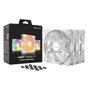 be quiet! LIGHT WINGS LX 140mm PWM White Triple-Pack