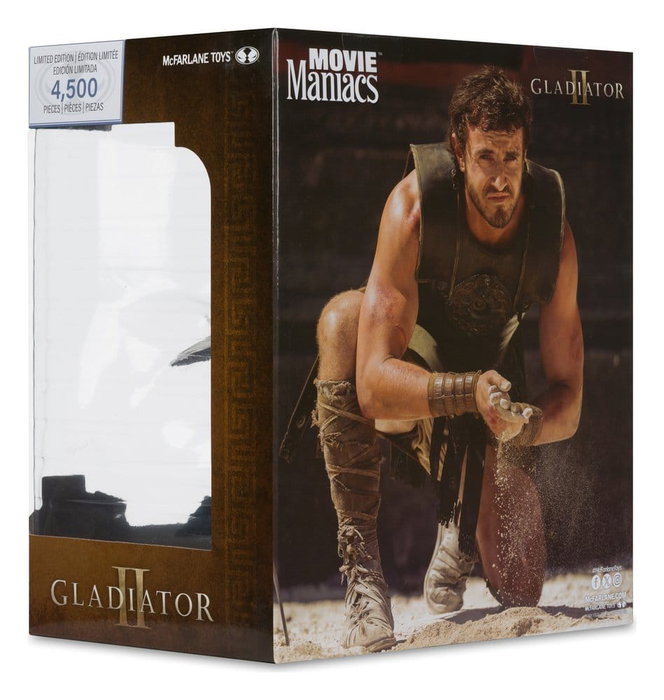 Gladiator II Figura Movie Maniacs Lucius 16 cm Gladiator II Figura Movie Maniacs Lucius 16 cm