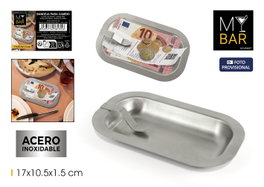 Inde Bandeja Cambio Pinza Rectangular 17 x 10.5 cm (24 Unidades)