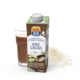 ISOLA Bebida Vegetal de Arroz con Cacao, Calcio y 250ml Bio