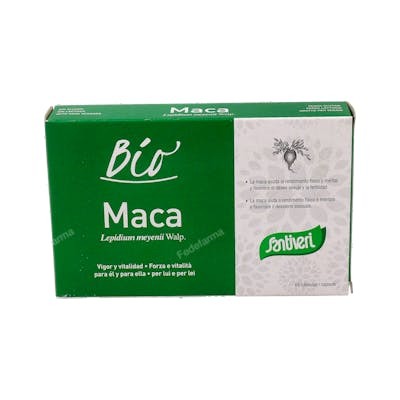 SANTIVERI Maca 60 Cápsulas para Rendimiento Físico y Mental, Vitalidad y Deseo Sexual, Apto Veganos SANTIVERI Maca 60 Cápsulas para Rendimiento Físico y Mental, Vitalidad y Deseo Sexual, Apto Veganos