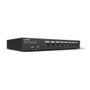 Lindy 39540 KVM Switch para 8 ordenadores con DisplayPort, USB 2.0 y Audio, 4K Ultra HD, Negro