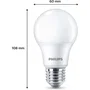 Philips Bombilla LED PHI8719514452404 60W E27 Blanco Cálido Mate No Regulable Pack 3 Unidades