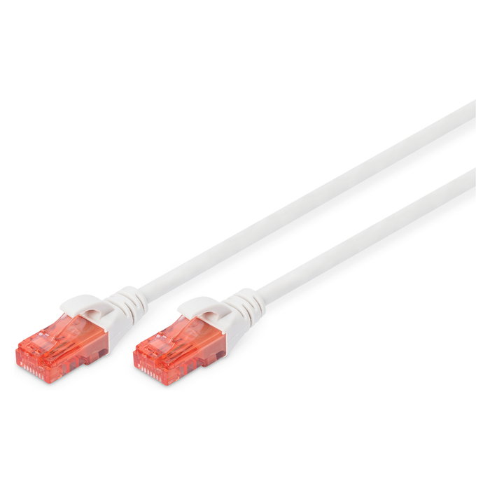 Digitus Cable de Red Patch Cord CAT 6 U/UTP 10m Blanco