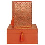 Home Deco Factory Juego 2 Cajas Decoradas Colección Mirage - 26x20 cm y 23x17 cm - Colores Surtidos