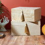 Home Deco Factory Juego 2 Cajas Decoradas Colección Mirage - 26x20 cm y 23x17 cm - Colores Surtidos