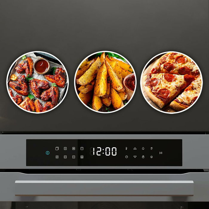 Horno Pirolítico Cecotec Bolero Hexa P506000 3400 W 2900 W 80 L