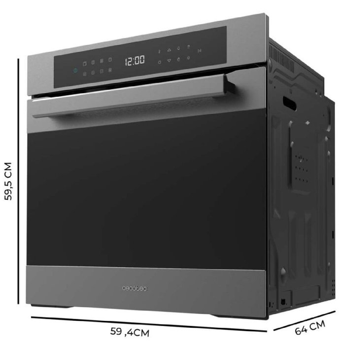 Horno Pirolítico Cecotec Bolero Hexa P506000 3400 W 2900 W 80 L