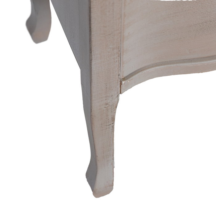 Mesita Marrón Claro Madera de Abeto 80 X 38 X 65,50 cm