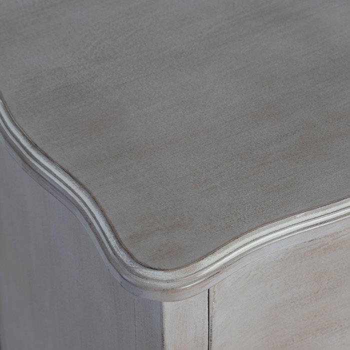 Mesita Marrón Claro Madera de Abeto 80 X 38 X 65,50 cm